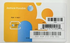 AT&T 4488A Nano SIM Card