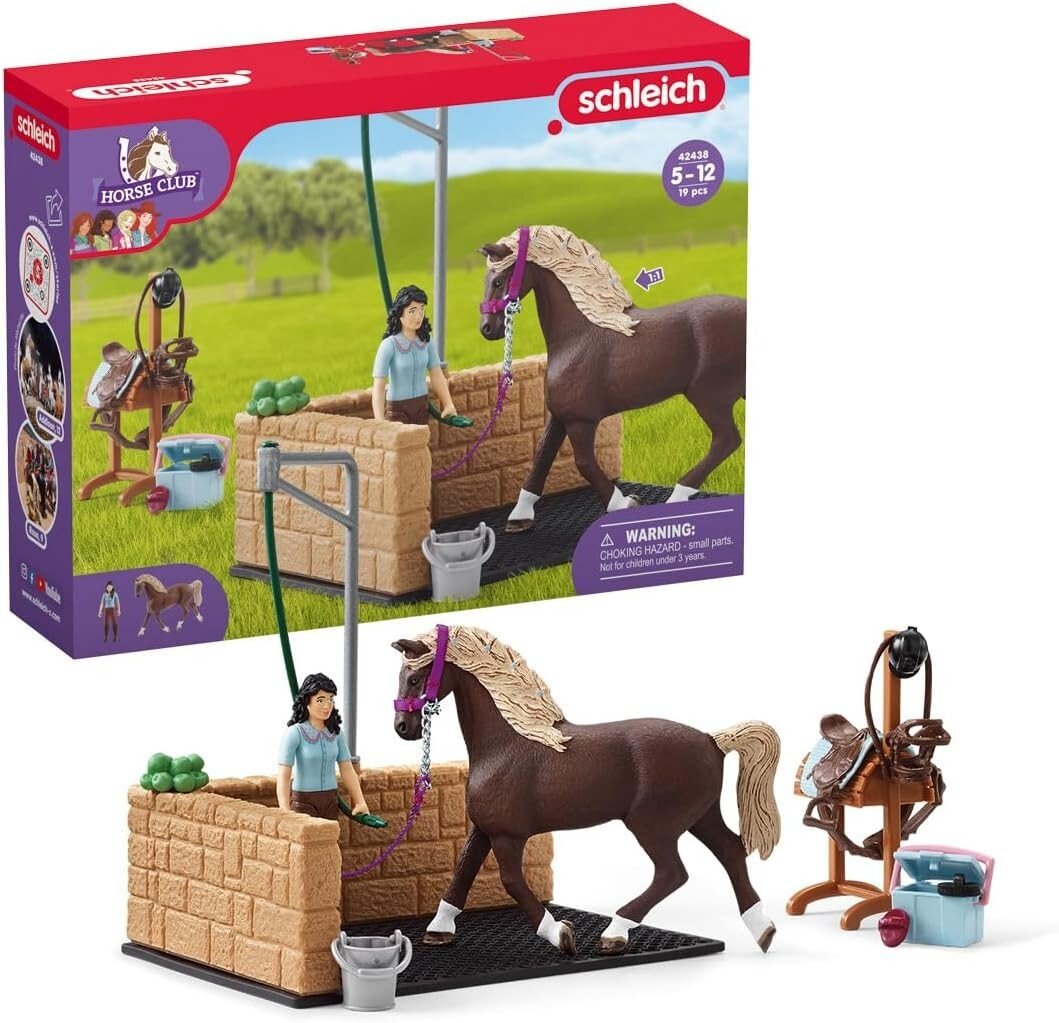 New Schleich Horse Playset Schleich Horse Club Horse Wash Stall