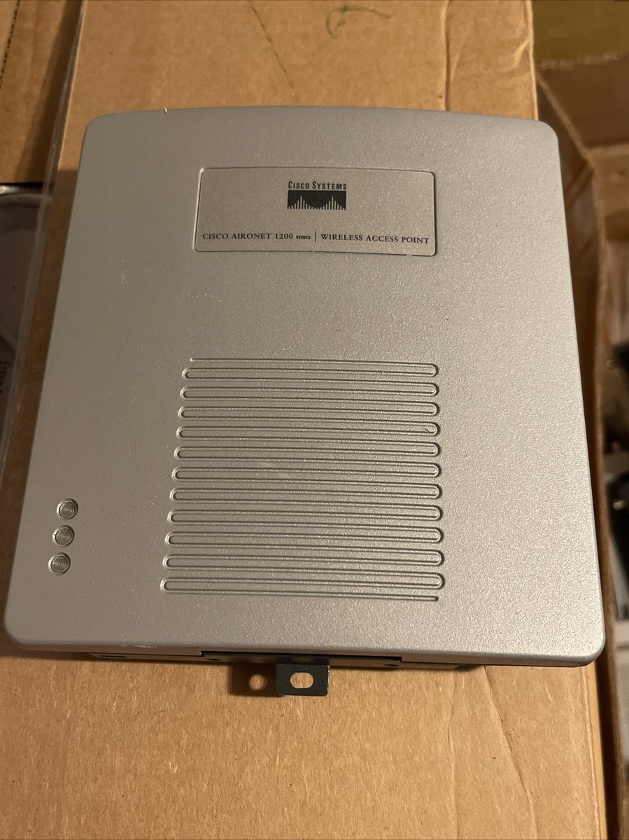 Cisco Systems Aironet 1200 Wireless Access Point (AP) | eBay