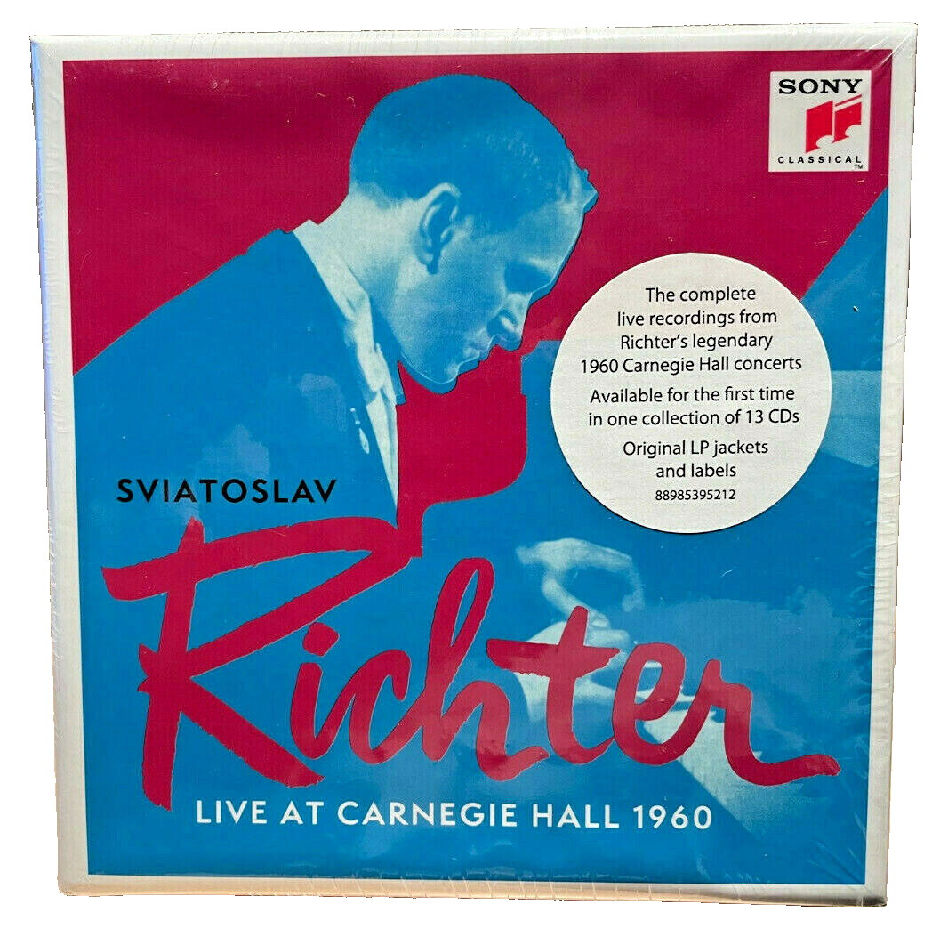 SONY 13-CD Box Set: Sviatoslav Richter ‎– Live At Carnegie Hall