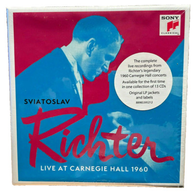 SONY 13-CD Box Set: Sviatoslav Richter ‎– Live At Carnegie