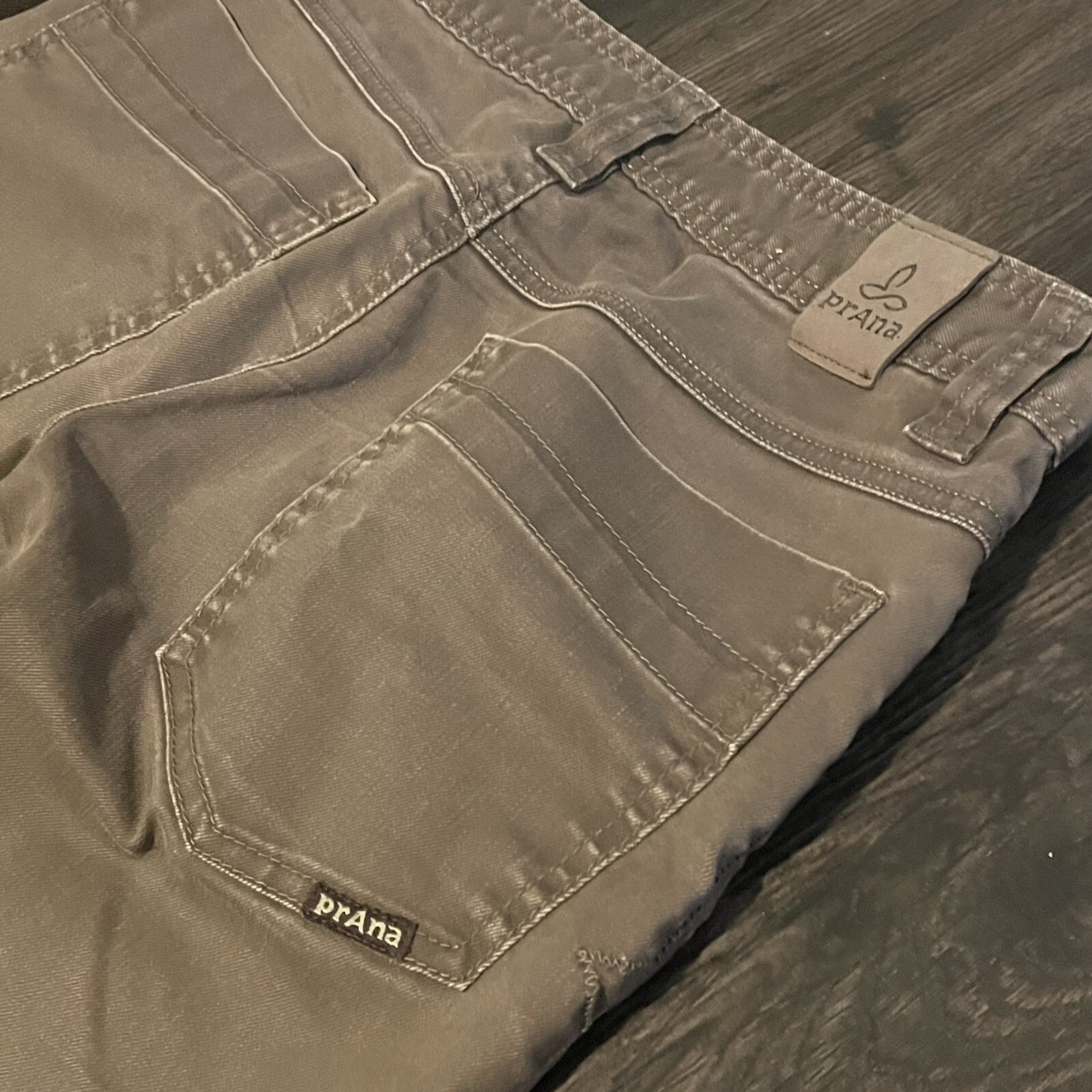 PrAna Bridger Slim Fit 28x32 Brown Jean Pants Men's Size 28 Waist 32 Length