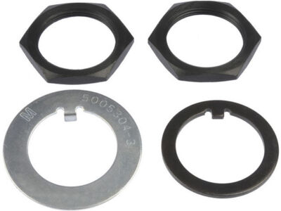 For 1966-1983 Jeep DJ5 Spindle Lock Nut Kit Front Dorman 42971BQ 1967 1968 1969