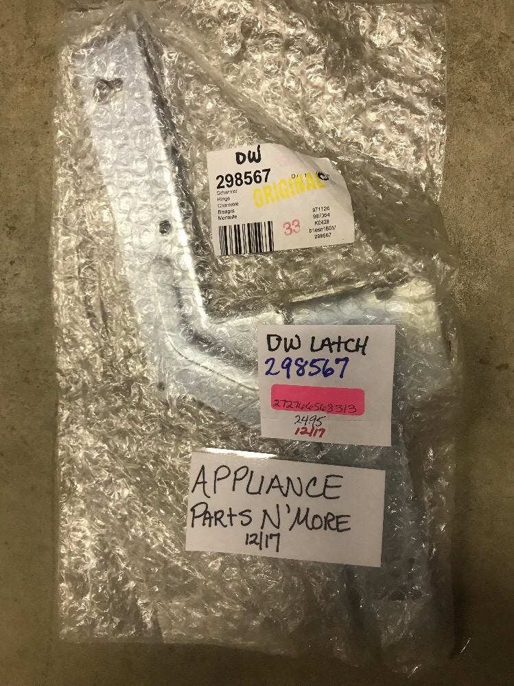 NEW BOSCH DISHWASHER HINGE PLATE/LEFT 298567 FREE SHIP