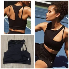 New Free People Movement Don't Be Square Double Layer Crop Top Size: XS/S