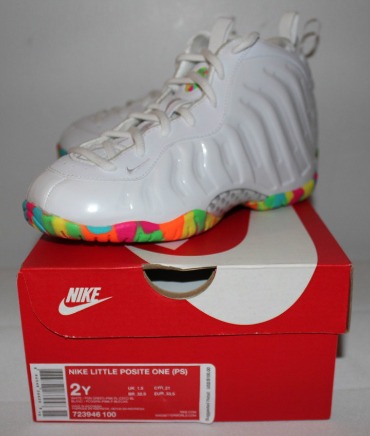 Nike Nike Nike Air Pro Foamposite Fruity Pebbles Sneakers Boy's GS Taille 1Y 2Y 7 7Y New ef31fd Nike Nike Nike Air Pro Foamposite Fruity Pebbles Sneakers Boy's GS Taille 1Y 2Y 7 7Y New ef31fd