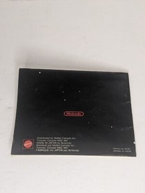 Mach Rider Mattel Canadian Version (Nintendo NES, 1985) Complete