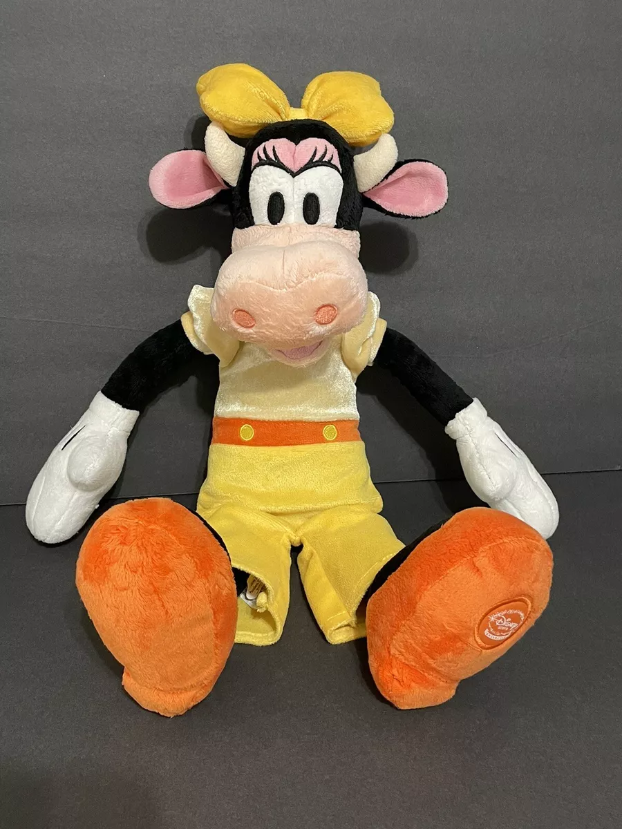 20 Disney Store Authentic Stamped Clarabelle Cow Plush Very Cute