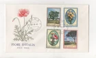 Republic - FLOWERS - FROM ITALY - FDC - 1966 - RODIA