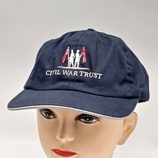 CIVIL WAR TRUST Baseball Cap Adjustable Strapback Hat Embroidered USA Made