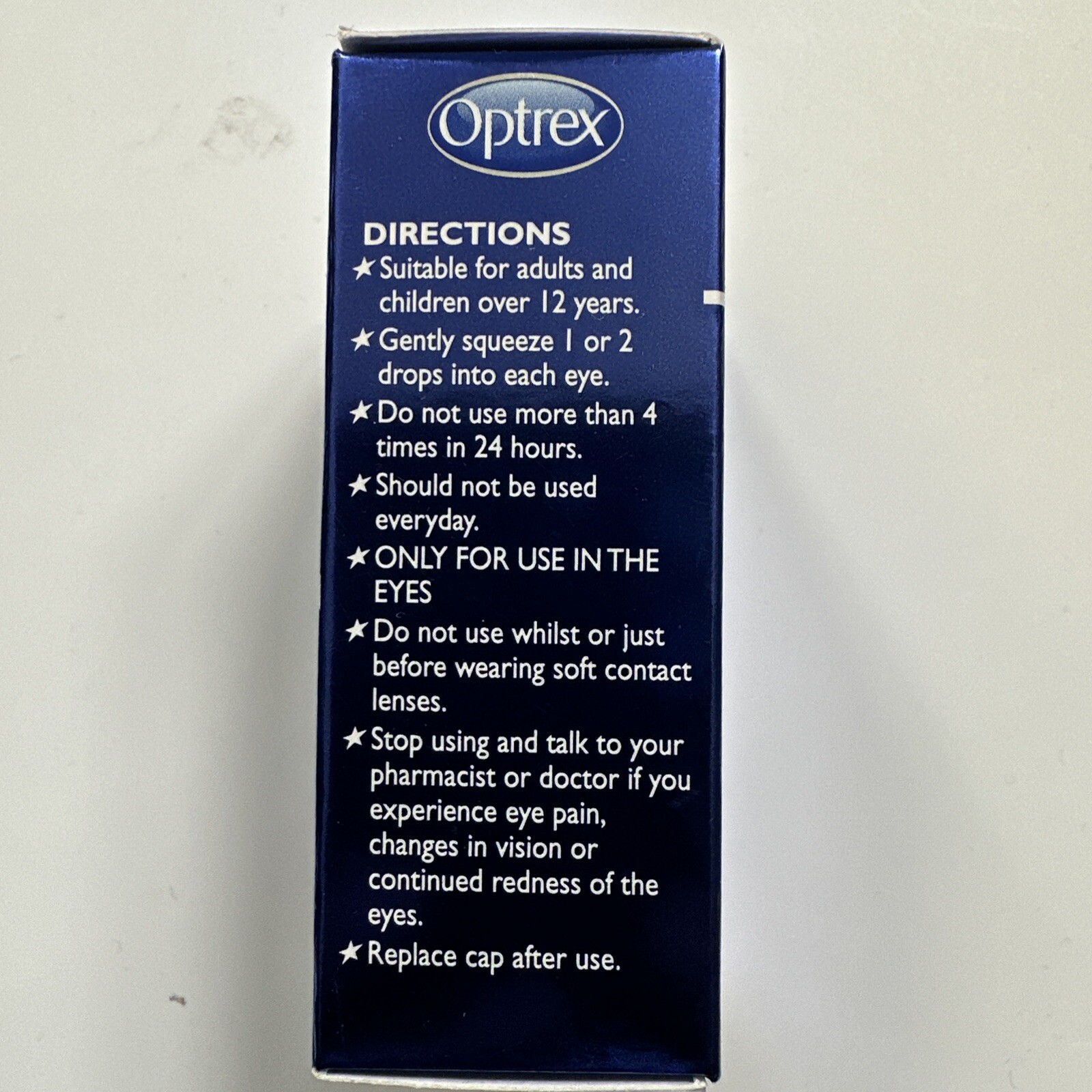 Optrex Eyedew Dazzling Eye Drops 10ml for White Dazzling Eyes UK STOCK