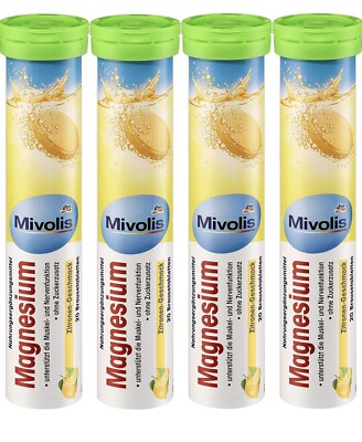Mivolis Magnesium Brausetabletten 20 St., 82 g (4 Stück)