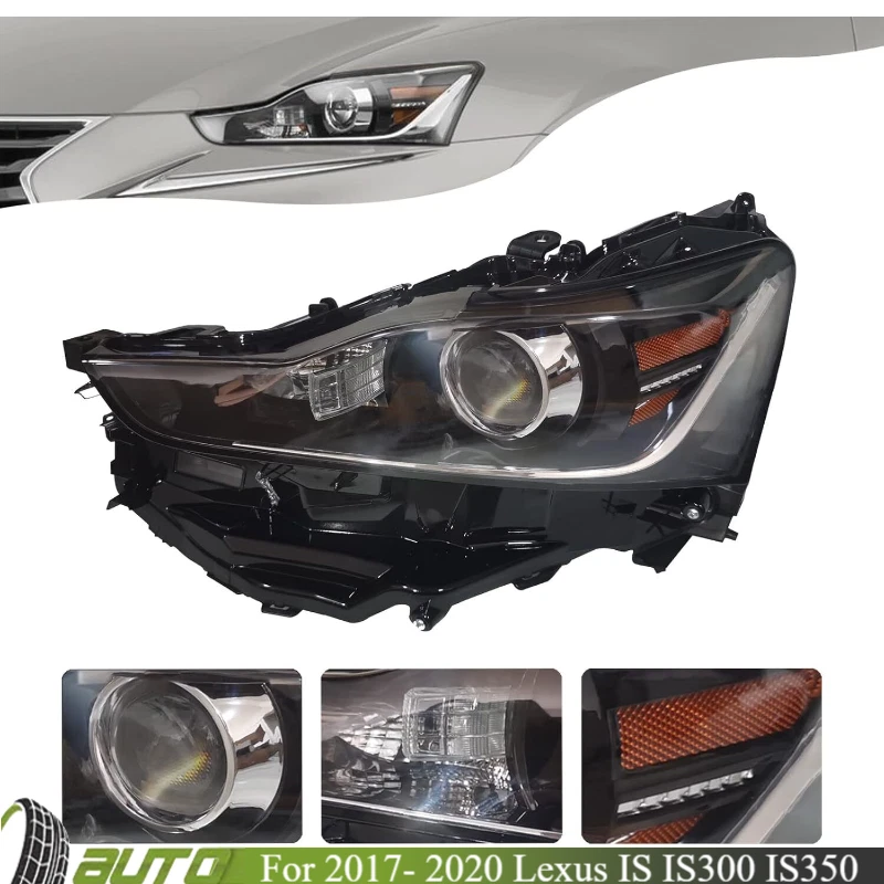 LED Headlamp Headlight Driver Side Fit 2017-2020 Lexus IS300 IS350 F Sport Sedan Foto 2 de 4