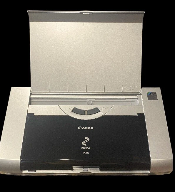 CANON PIXMA iP90 Printer Portable Mobile Color Inkjet w/All Accessories-UNTESTED - Image 3 of 4