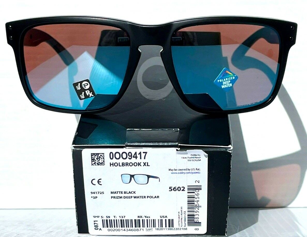 Oakley Holbrook XL Prizm Deep Water Polarized Sunglasses In Matte Black -  FREE* Shipping & Easy Returns - City Beach United States