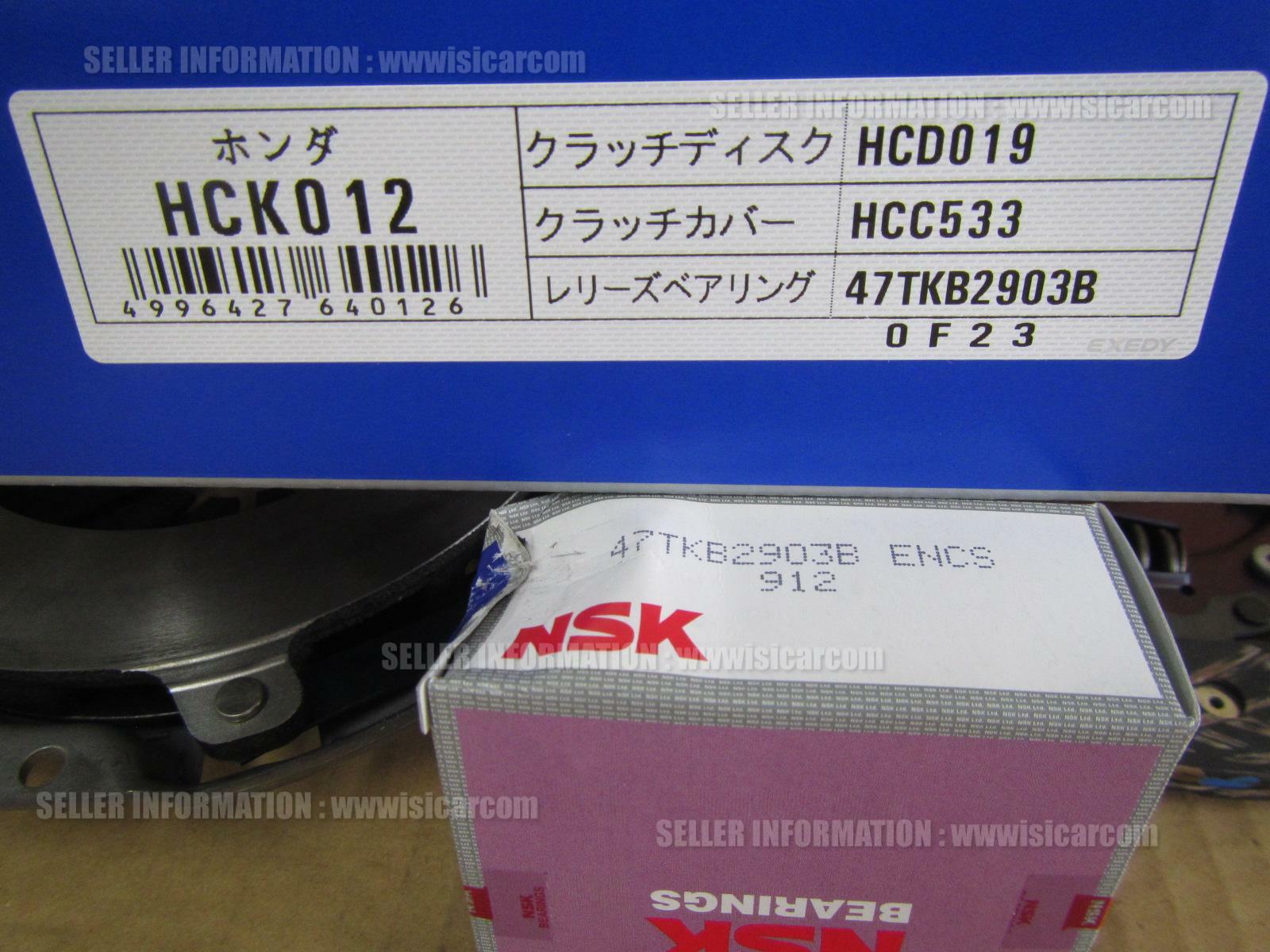 JDM VIN!? EXEDY CLUTCH KIT 3PCS FOR HONDA ACTY HA4 1995/121999/6