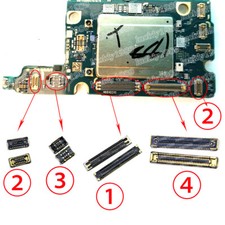 2 X LCD FPC Plug USB board battery plug connector For Samsung Galaxy S21 plus 5G