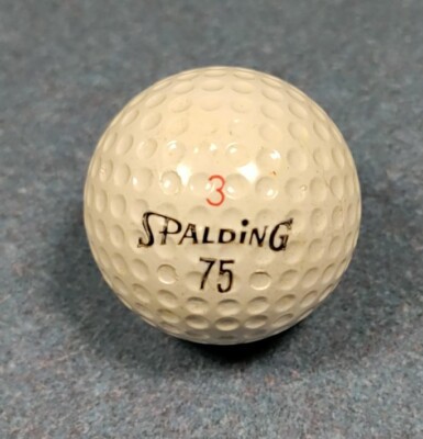 SPALDING 75 UNICORE: VINTAGE 1960 COLLECTIBLE GOLF BALL