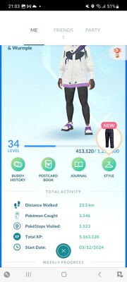 Pokemon Go (Stage 34) Shiny Wurmple Party Hut (21 Shinys) (1 Mil Sternenstaub)