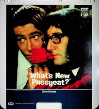 What's New Pussycat 1965 Peter O'Toole Sellers Woody Allen CED RCA VideoDisc