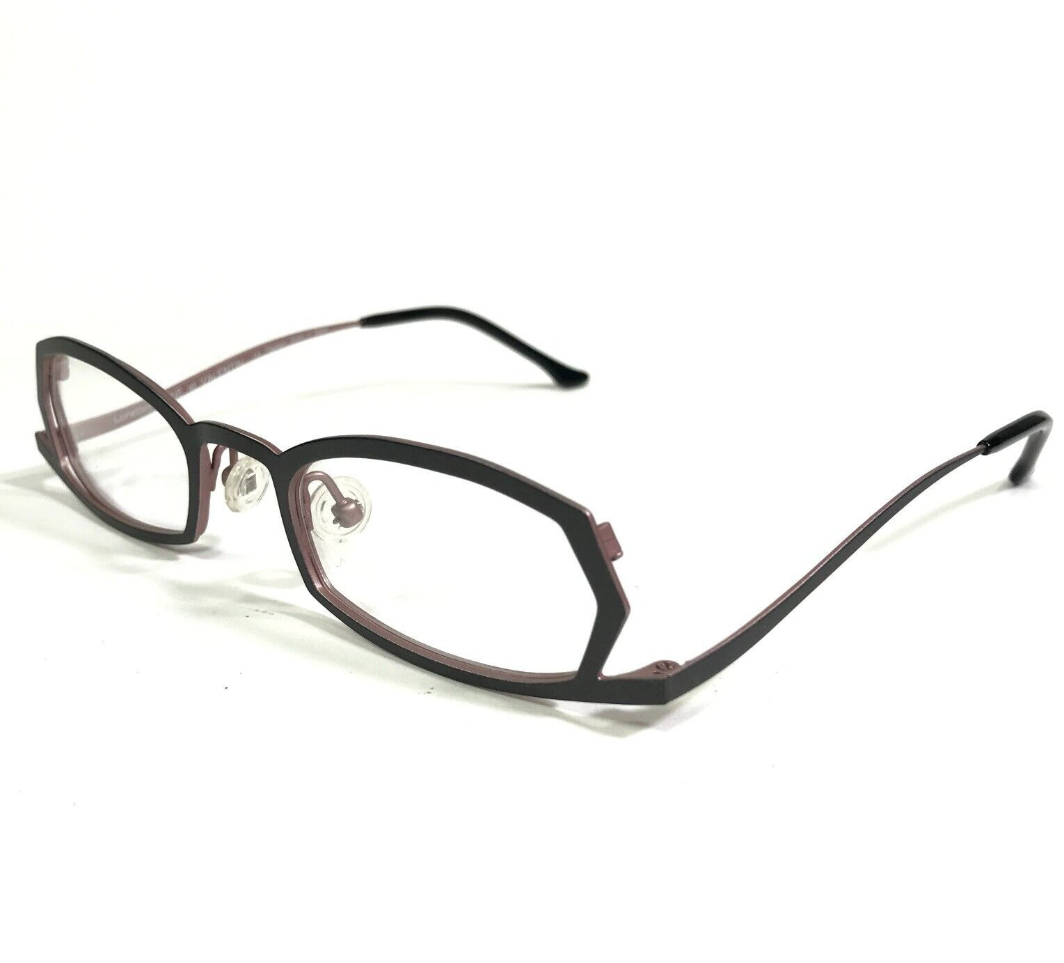 Оправа для очков Anne et Valentin B 33 TORERO Матово-коричнево-розовая 48-23-135