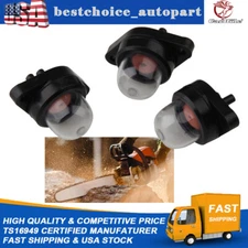 3x Primer Bulb for Poulan Chainsaw 1950 1975 2050 2150 2375 530047213 188-513