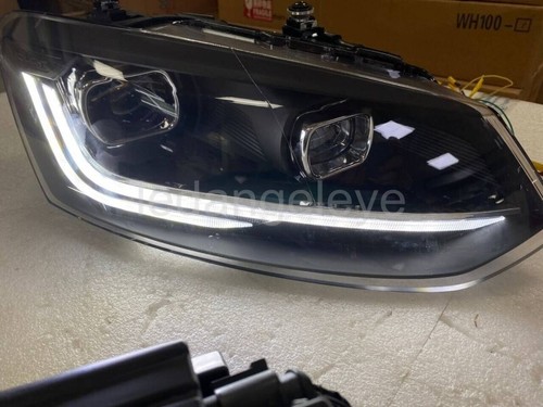 Full LED front lamps For VW Cross polo LED lens Headlights 2010-2014 year SY - Picture 8 of 17