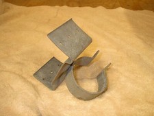 2-3/8" post Fence Brackets, Galvanize, Steel to Wood 2x4 Fence Brackets, 14 pcs