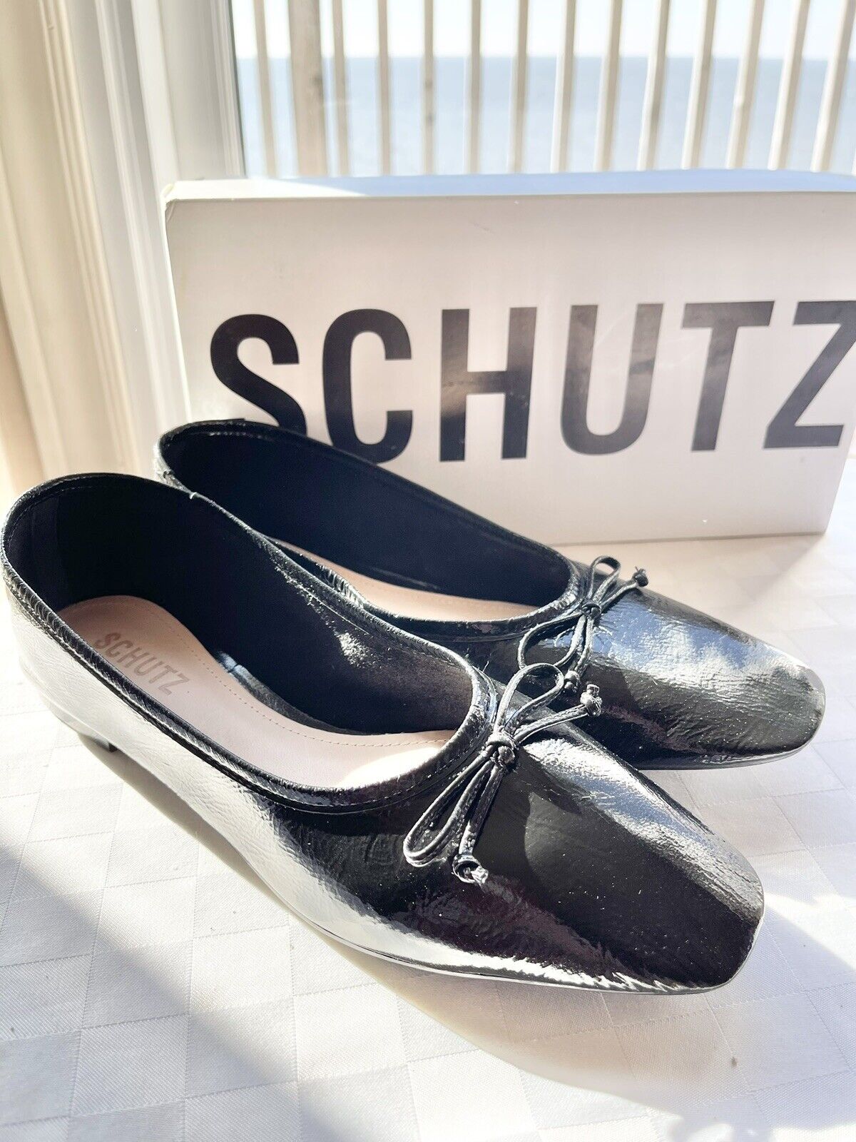 Schutz Arissa Bow Ballet Flat in 2023