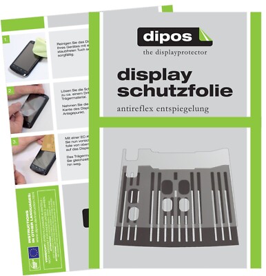2x Schutzfolie für De Longhi Dinamica Plus ECAM 370.95 S Tropfblech matt