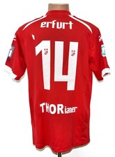 SC ROT-WEISS ERFURT DEUTSCHLAND 2013/2014 HEIM FUSSBALLTRIKOT #14 GRÖSSE L/XL ERWACHSENE