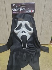 GHOSTFACE SCREAM Mask Fun World Halloween Costume 9206WM APRIL-JUNE 2016