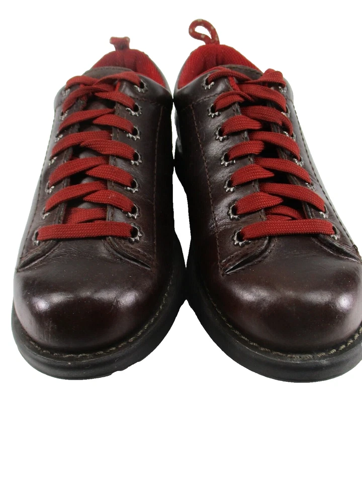 Zapatos Oxford American Eagle para mujer marrón talla 7 Euro 37 cuero ojales de latón Foto 2 de 4