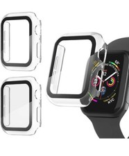  3 Pack Apple Watch case with Screen Protector for Apple Watch 40mm Series