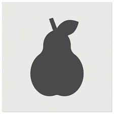 Pear Fruit Solid Wall Cookie DIY Craft Reusable Stencil