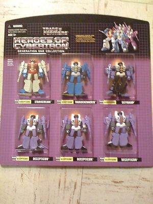 Transformers HOC G1 Seeker EX Decepticon Set NEW FREE SHIP
