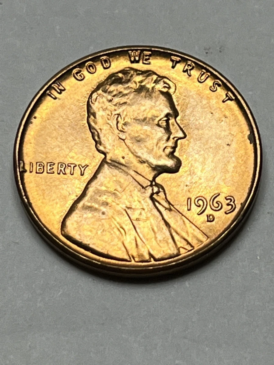 Denver 1963 Lincoln Memorial Small Cents (1959-2008) for sale | eBay