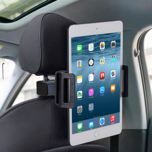 360° Car Back Seat Headrest Holder Mount For iPad Tablet Phone Samsung Universal - Picture 10 of 13