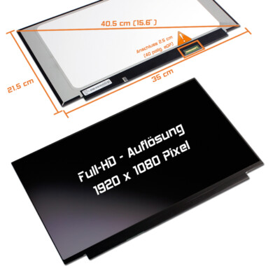 15,6'' Full HD LED Ersatz Display matt für Gigabyte A5 K1 144Hz 72% Gamut