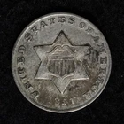 1851-P Three Cent Silver — photo from another recent sale