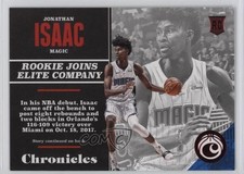 2017-18 Panini Chronicles Rookies Red 109/299 Jonathan Isaac #147 5h8