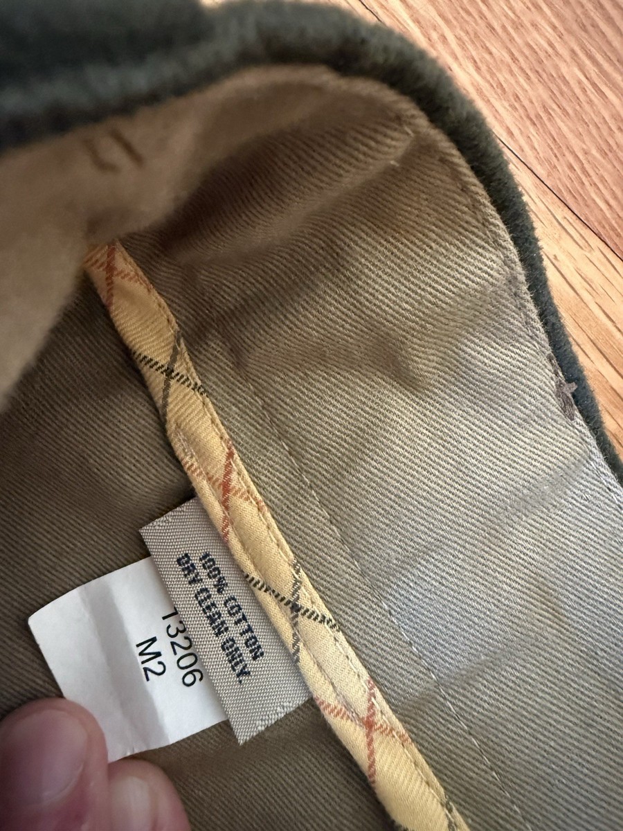 Bills Khakis Trace Twill Pants 33 Forest Green Leather Trim Pocket