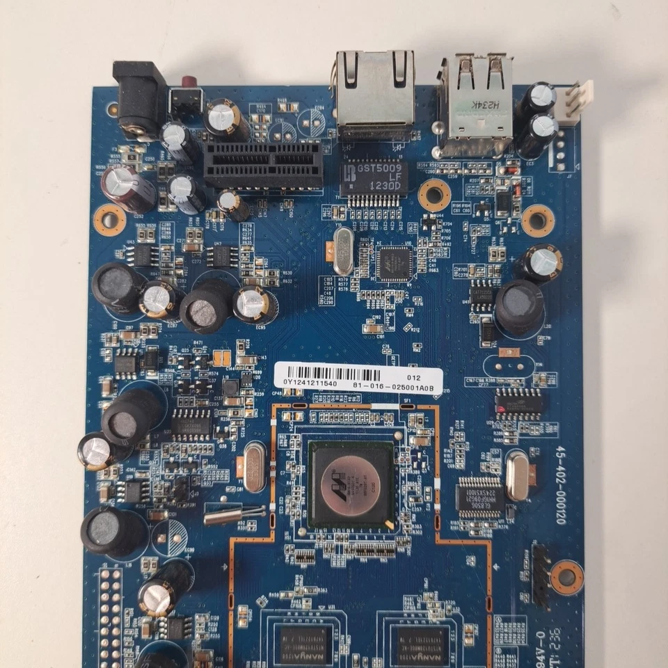 ZyXEL NSA320 Network Attached Storage PCB Circuit Board 45-402-000120 [Untested] - Image 3 of 4