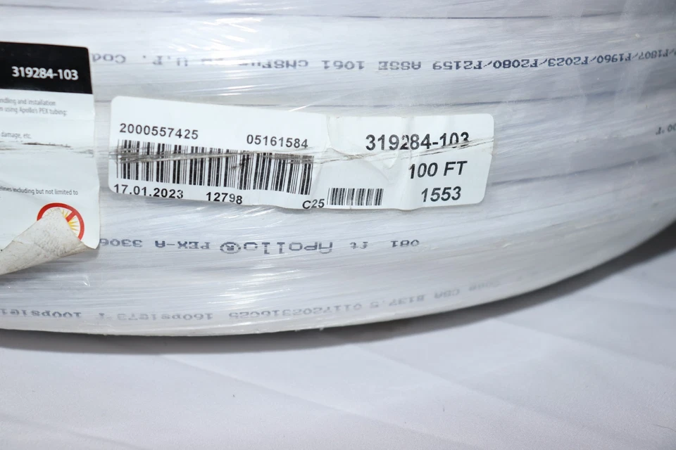Apollo PEX Tubing 3/4" x 100 ft for Plumbing Applications - Image 4 of 4
