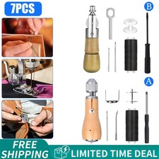 Speedy Stitcher Sewing Awl Hand Tools Kit for Leather Sail  Canvas Heavy Repair