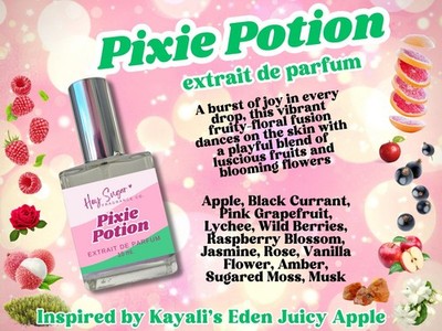 Pixie Dust Eau de Parfum Fruity Floral Spray Inspired by Kayali Eden Juicy