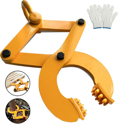 6090Lbs Pallet Puller Clamp Heavy Duty Steel Single Scissor for Pulling Pallets,