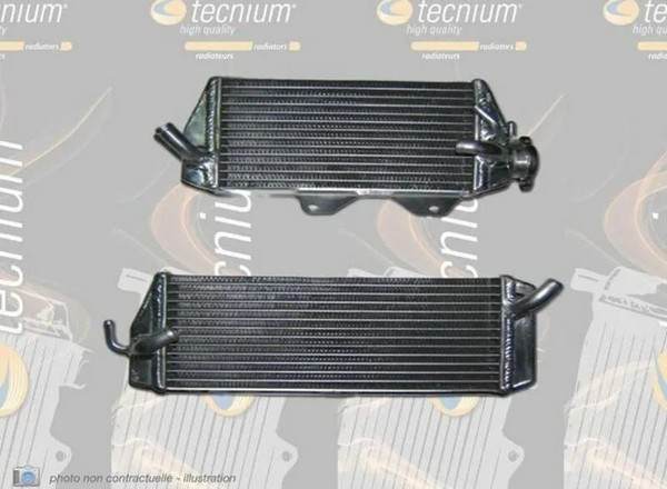 Tecnium BK202A-OVERSIZE Oversize-KüHler Rechts Kompatibel FüR Ktm SX-F450-image