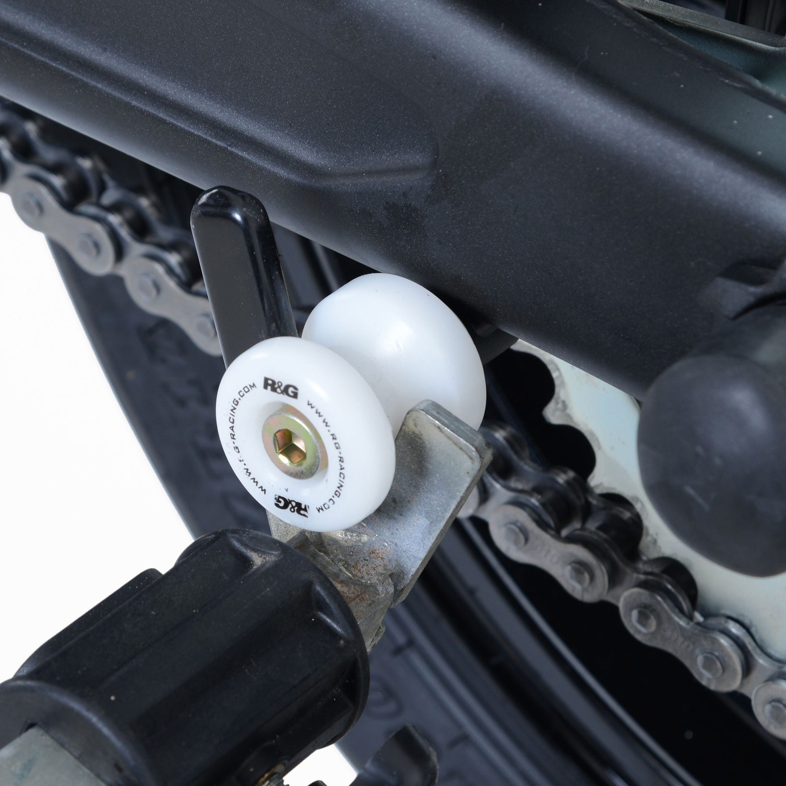 R&G Racing Motorcycle Cotton Reels (White) For Triumph 2010 Daytona 675