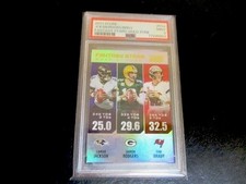 2021 Score Jackson/Rodgers/Brady Fantasy Stars - 